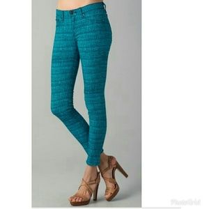 Rag & Bone Legging Printed Jeans Size 24